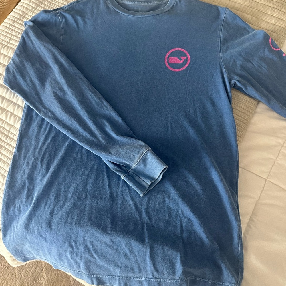 Vineyard Vines Denim Blue Crewneck